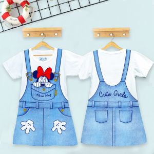 Dress anak /dress anak perempuan motif jumpsuit/ daster anak perempuan