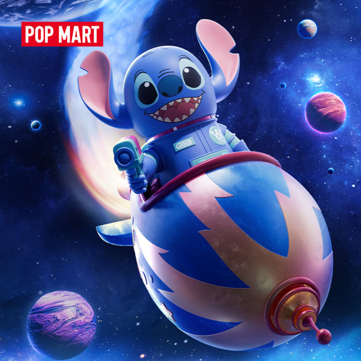 Local Delivery] POP MART MEGA SPACE MOLLY 1000% Stitch | Lazada