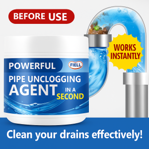 [Dissolves In One Second] Strong Pipe Dredging Agent Pipe Drain Cleaner Clog Remover Powder For Toilet And Kitchen 管道疏通剂