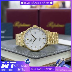 Đồng hồ pin đồng hồ nam dây thép Pafolina 5026M full box kính sapphire chống nước chống xước bảo hành 3 năm