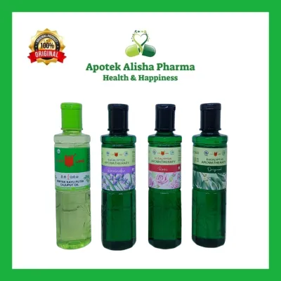 Cap Lang Minyak Kayu Putih 120ml - Original / Eucalyptus Aromatherapi / Lavender / Rose