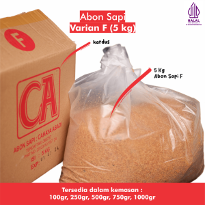 GROSIR 5KG Cahaya Abadi Abon Sapi "F"