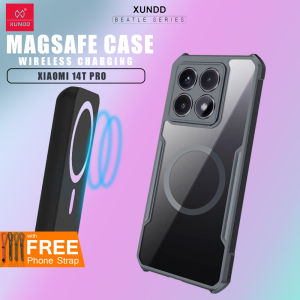 Xundd [Original] Beatle Magsafe Clear Hybrid Shock Proof Armor Case for Xiaomi 14T Pro