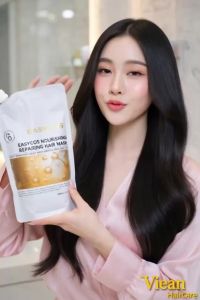 Kem Ủ Tóc Collagen EASYCOS 1000ml Phục Hồi Tóc Hư Tổn Giảm Gãy Rụng Giúp Tóc Suôn Mượt Chuẩn Salon