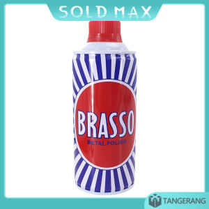 400ml Brasso Metal Polish Panghilang Karat Pengkilap Logam Kuningan Original Penghilang Karat