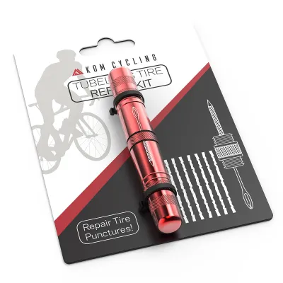 KOM Cycling Tubeless Repair Tool (Tire Change Tubeless Tires Puncture fix)