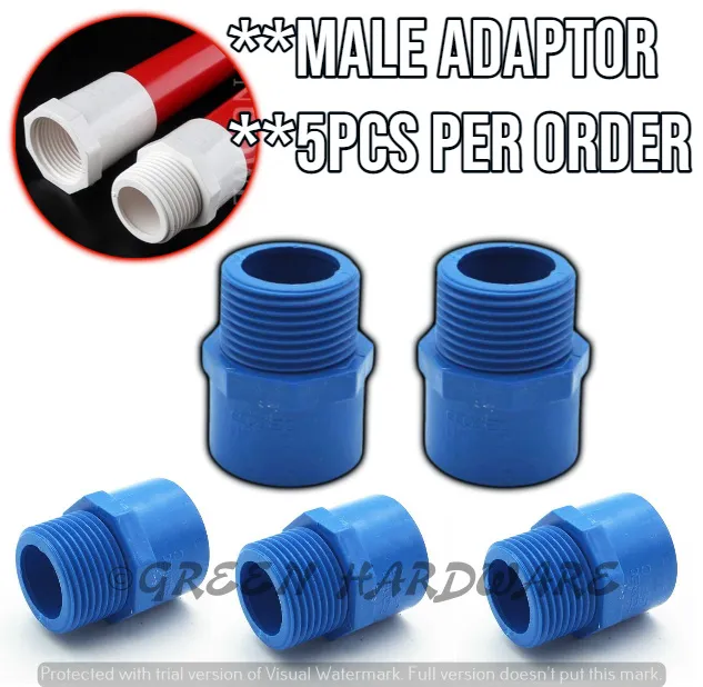 Male Adapter Male Adapter Water Pipe