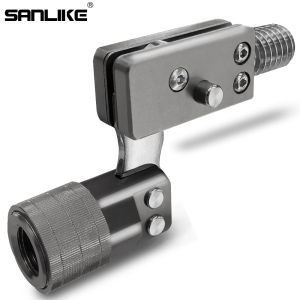 SANLIKE Stainless Steel Folding Joint for Fishing Landing Net Fishing Accessories Connector