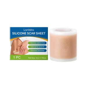 Laniska แผ่นซิลิโคน แปะ รอยแผลเป็น Silicone Scar Sheets แผ่นซิลิโคนแปะแผลเป็น แผ่นซิลิโคนเจล แปะลดรอยแผลเป็น แผ่นแปะรอยแผลเป็น เผยผิวเนียนสวย กันน้ำ การใช้งานสะดวก แผ่นดูแลผิวให้เรียบเนียน