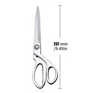 Silver&Golden Professional Tailor/Sewing Scissors Stainless Steel Scissors Fabric/Cutting Scissors