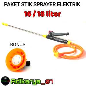 PAKET KOMPLIT Stik + Handle + Selang Sprayer Elektrik Stik Sprayer Stik Semprotan Hama Stik Semprotan Elektrik