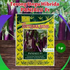 Terong Panjang Ungu Panjalu F1 5 Gram Cap Mutiara Bumi