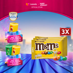 [Bundle of 3] M&MS Peanut Chocolate Share Bag 180g Chocolate / Crunchy
