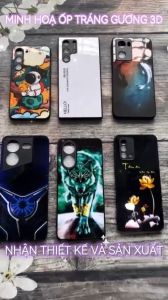 Ốp lưng dành cho Meizu Lucky 08 in hình công nghệ thư pháp mặt lưng ép cường lực dẻo bóng 3D kính in theo yêu cầu