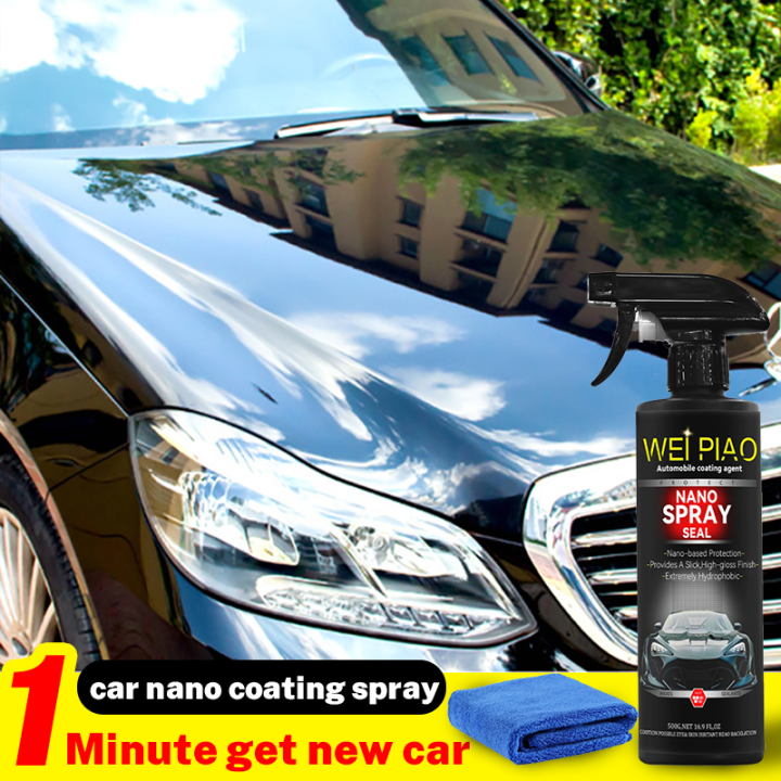 nano ceramic coating for car spray hydrogloss wax shield premium coat ...