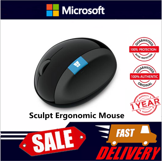Microsoft Sculpt Ergonomic wireless Mouse | Lazada Singapore