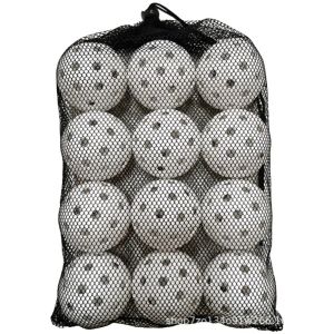 BETTERFORM 74MM Pickleball 40 Holes Plastic Competition Pickleball Professional woth Black Mesh Bag Sports Ball Tournament