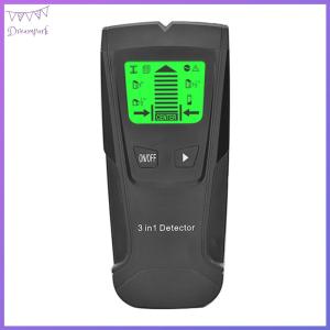 ตัวค้นหาโลหะเครื่องตรวจจับกระดุมไม้แรงดันไฟฟ้า AC Live Wire Detect เครื่องสแกนผนัง