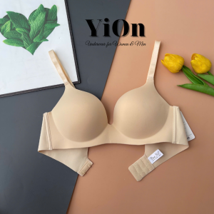 Áo Lót Không Gọng Thái Lan Đệm Vừa 3 Cm Không Đường May Không Hằn Viền J002 YiOn Underwear