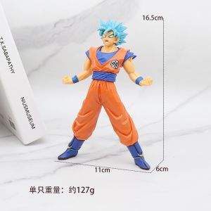 Anime  Super Saiyan Kakarotto Broli Jiren Figure Series Cartoon Goku Black  BT Self-destruction Mobei Demonized Vegeta Majin Buu Shenron GK Statue Model Decorations