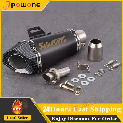 [ Big Promotion ] Universal New Arrival Motorcycle Exhaust Muffler Tail Pipe with silencer db killer