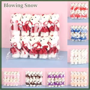 Blowing 10 bó hoa gấu 12cm Đồ chơi búp bê hoạt hình bó Hoa Gấu Bông Quà tặng đám cưới sinh nhật tốt nghiệp trang trí tiệc