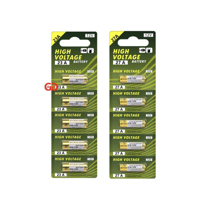 Pin 12V 23A/27A - Pin Điều Khiển Cửa Cuốn(vỉ 5 viên) | Lazada.vn