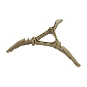 Upgraded Nylons Gas Canister Stand with Nonslip Base Folding Stove Stand for Safe Outdoor Cooking