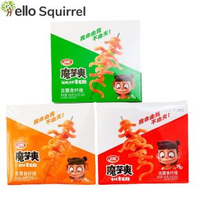 卫龙魔芋爽24gx20袋盒装素毛肚香辣麻辣 Weilong konjac cool 24gx20 bag boxed vegetarian hairy belly spicy spicy sour and spicy net red snacks
