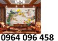 Mẫu tranh gạch 3d ốp tường phòng khách - DCNNM65. 