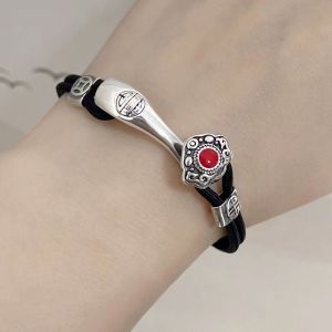 【Everything Goes Well】Auspicious Cloud Auspicious Bracelet Braided Red Rope Bracelet Attract Luck Wealth