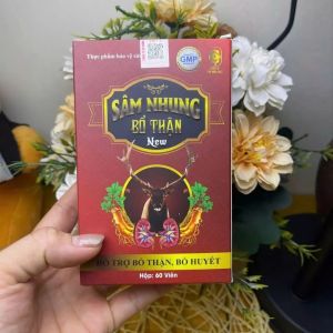 Sâm Nhung Bổ Thận New Hộp 30 Viên Chính Hãng Cao Cấp ✔️️️ Viên uống bổ thận nam nữ tăng cường sinh lực thận hư thận yếu