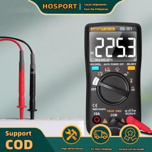 【HOSPORT】Digital Multimeter with Backlit Screen for Accurate AC/DC Voltage Measurement in Electrical Projects