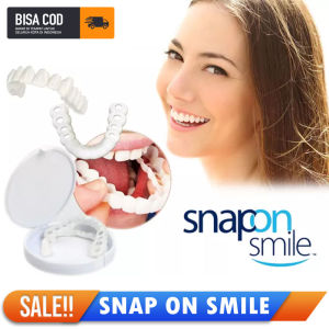 Perawatan Gigi Eksklusif Snap On Smile / Perapi Gigi Instant Veneer Gigi / TEMPTOOTH 50PCS Gigi Rapi Seketika Perfect Smile Senyum Cantik Dalam Sejekap