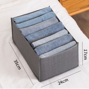 Folderable Clothes Storage Box Wardrobe Storage Box Clothes Organizer Basket Underwear Cloth Storage