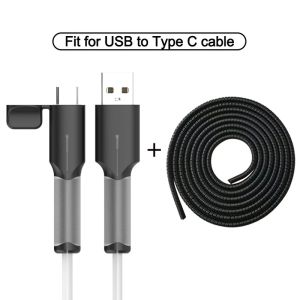 Type-C Cable Cable Protector Data Line Cord Protector /Protective For Android USB Type-C Soft Silicone Charger
