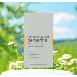 Nanocrystallized High Absorption Berberine 1250mg with Milk Thistle Nutritional Support for Liver Wellness