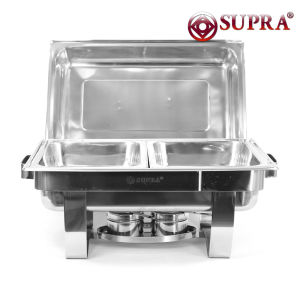 Supra Stainless Steel Banquet Dish 2 Tray 55 cm x 35 cm