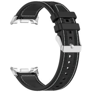 Dây đeo nylon chính hãng cho đồng hồ thông minh Samsung Galaxy Watch 8 Classic 46mm 40mm 44mm Ultra 2025 cổ tay bằng silicon thể thao