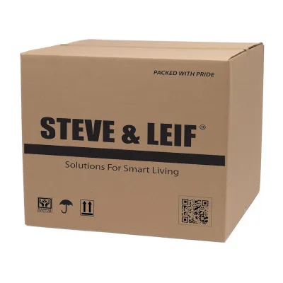Steve & Leif Clear Opp Carton/Packaging Sealing Tape (80Y) (48 MM) - Carton