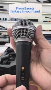 Wired Microphone Original for Stage Live Karaoke Microphone Set Dynamic Microphone