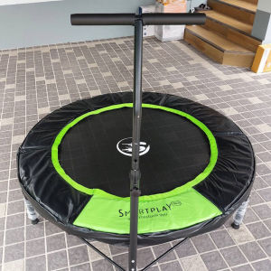 Smartplayonly แทรมโพลีนที่กระโดด Super Bounce ขนาด 55 นิ้ว ฟิตเนส ฟิตเฟิร์ม  ออกกำลังกายลดน้ำหนัก แถมฟรีทีบาร์ที่จับ ออกแบบจากนิวซีแลนด์