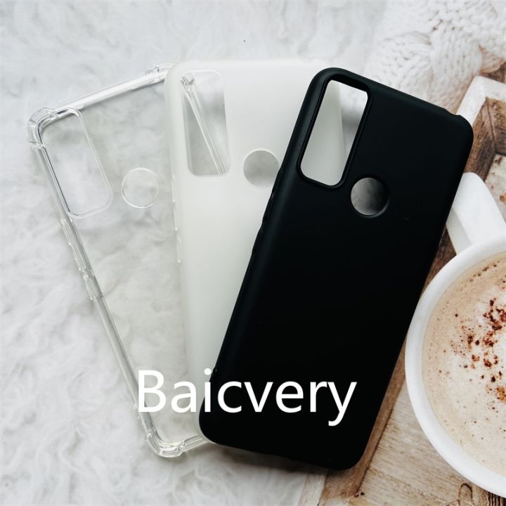 JIENI Coque pour TCL 20 R 5G (6.52), Transparente Souple