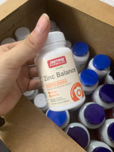 Jarrow Formulas Zinc Balance 15 mg - Viên uống bổ sung kẽm kết hợp với đồng khoáng chất thiết yếu hỗ trợ hệ miễn dịch giảm mụn tăng đề kháng điều hoà nội tiết tố