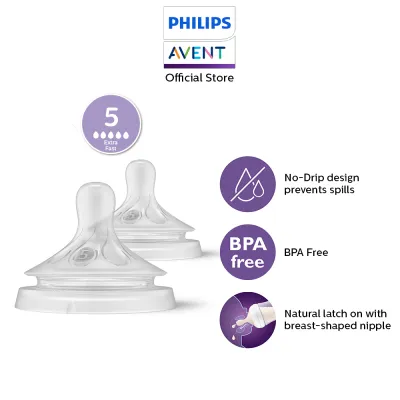 PHILIPS AVENT Natural Response Nipple 6M+ - SCY965/02