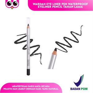 WARDAH EYE LINER PEN WATERPROOF EYELINER PENCIL TAHAN LAMA