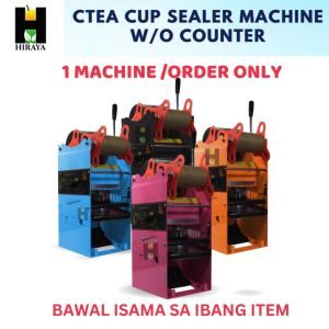 *CTEA / ETON Manual Cup Sealer with Counter sealer machine / milk tea cup sealer / without Counter