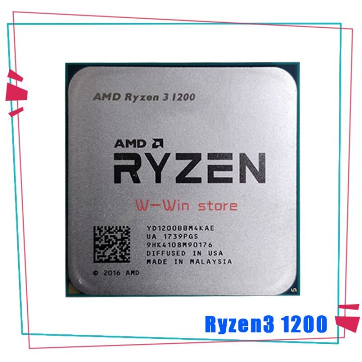 Amd ryzen 1200 r3 1200 ghz quad-core processador cpu quad