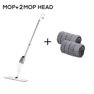 Spray Mop for Home Lazy Floor Mop with 350ml Tank Water Spraying Jet Mops 360°Rotating Wet Dry Microfiber Mop Tiles Floor Dust Cleaning Tool