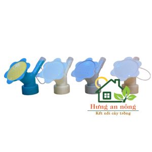 Vòi tưới cây 2 trong 1 nhựa PP lỗ phun mịn gắn chai truyền thống